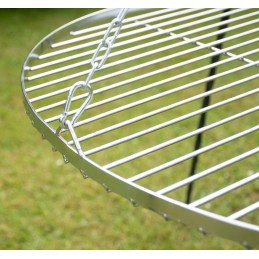 ➡️ Chromuotos grilio grotelės fi 80, apvalios, pakabinamos ⬅️