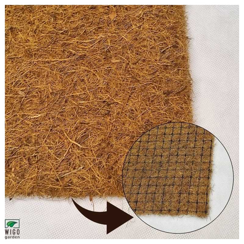 Kokosinis kilimėlis su pp tinkleliu 600g/m2 100cm 1m