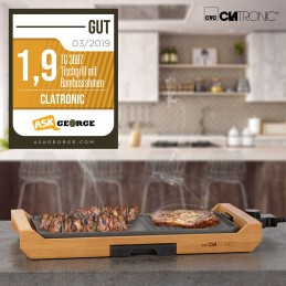 Stilingos Clatronic TG elektrinės bambukinės kepsninės