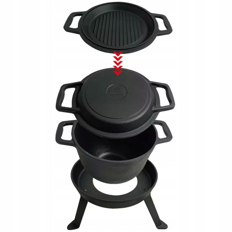 Kinghoff stovimas katilas 5 l
