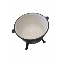 Emaliuotas katilas, ketaus puodas troškiniams, 4 litrai