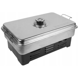 Balkoninė rūkykla su termometru