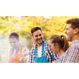 Nešiojamos anglies kepsninės sodo briketams su dangteliu ant ratukų