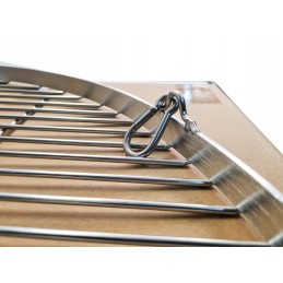 Nerūdijančio plieno apvalios grotelės fi 60 premium