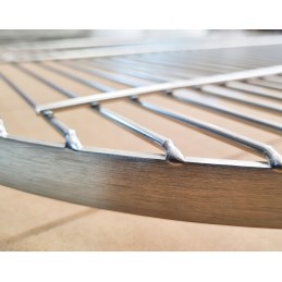 Nerūdijančio plieno apvalios grotelės fi 60 premium