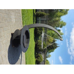 Nerūdijančio plieno apvalios grotelės fi 60 premium