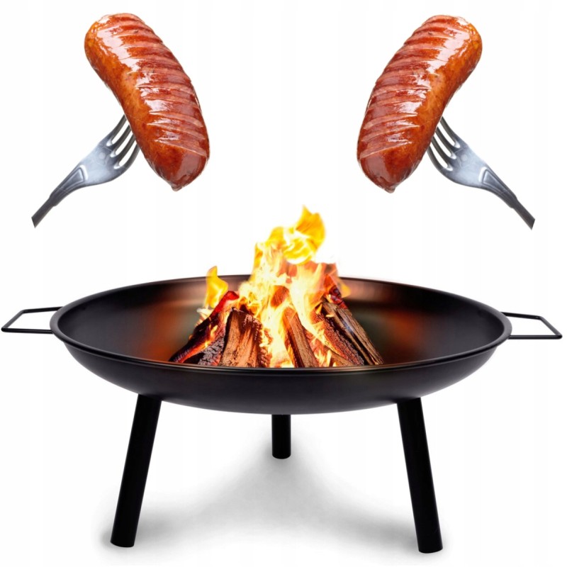 Aukščiausios kokybės sodo židinys, 60 cm dubuo, xxl katilas