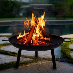 Aukščiausios kokybės sodo židinys, 60 cm dubuo, xxl katilas