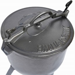✅ emaliuotas medžioklinis katilas 4l, ketus