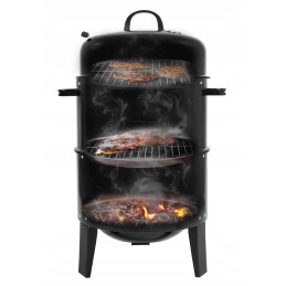 Smokehouse sodo grilis, BBQ vamzdis, metalinė rūkykla, rūkykla