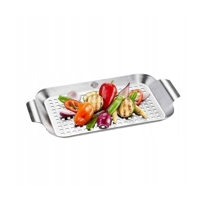 Steel grilling basket gefu vegetables