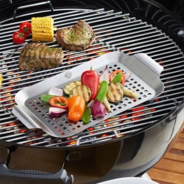 Steel grilling basket gefu vegetables