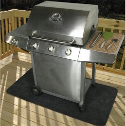 ⭐⭐Apsauginis grilio kilimėlis 120x80cm BBQ didelis apsaugo grindų grilio padėkliuką⭐⭐