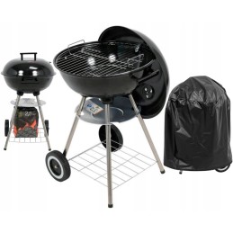 Aukščiausios kokybės 41 cm sferinės anglies kepsninės su oro srauto reguliavimu ir laisvu dangčiu – puikiai tinka sodui