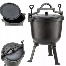 Ketaus medžioklės puodas, 7l