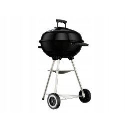 Meister grilis, apvalios anglies kepsninės su dangčiu ant ratukų