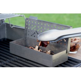 Universal container for smoking wood