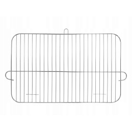 Sodo kepsninė su anglimis, sulankstomos lentynos, ratai, grotelės, 53 cm