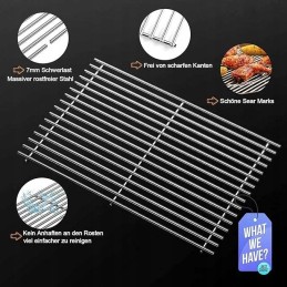 Grilio grotelės nuo 44 5 cm iki 44 5 cm, skirtos Weber Spirit 300 serijai 310 e310 320