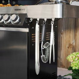 Grilio žnyplės su užraktu 40cm bbq - roesle