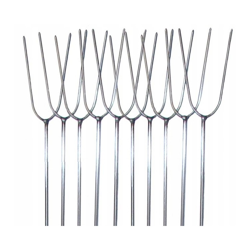 Laužo lazdos, šakutės, 120cm premium, 10 vnt