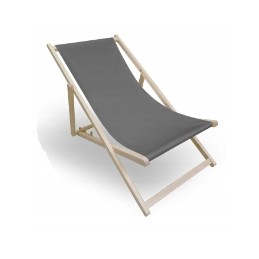 Sulankstomas, reguliuojamas medinis sodo šezlongas - laikina akcija!