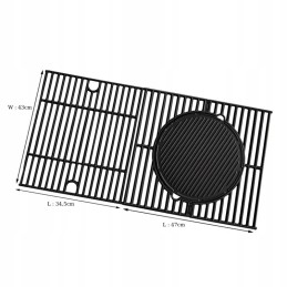 Zeus-d1 ketaus grilio grotelės