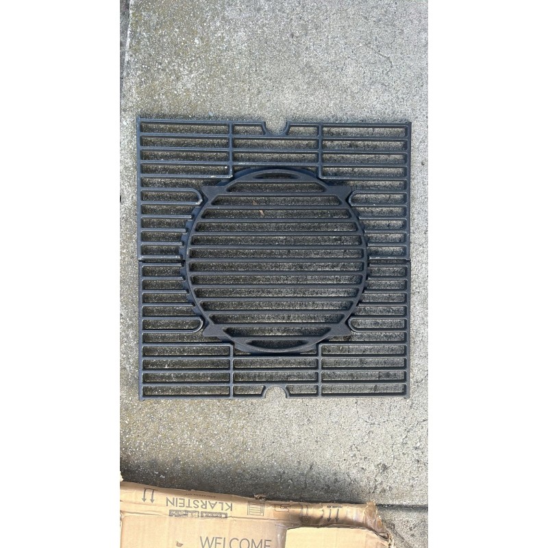 Ketaus grilio grotelės 44x44cm Klarstein