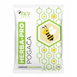 Maistas bitėms su žolelėmis - bkv 15 x 1 kg