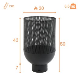 Pasman 30 sodo židinys iš 4elementų - naujas!