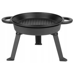 Medžioklinis katilas kepsniams, 5l, ketaus, MK301