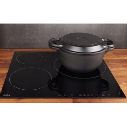 Medžioklinis katilas kepsniams, 5l, ketaus, MK301