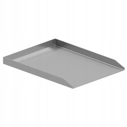 Nerūdijančio plieno grilio plokštė 30x40 cm, universali, nerūdijantis plienas