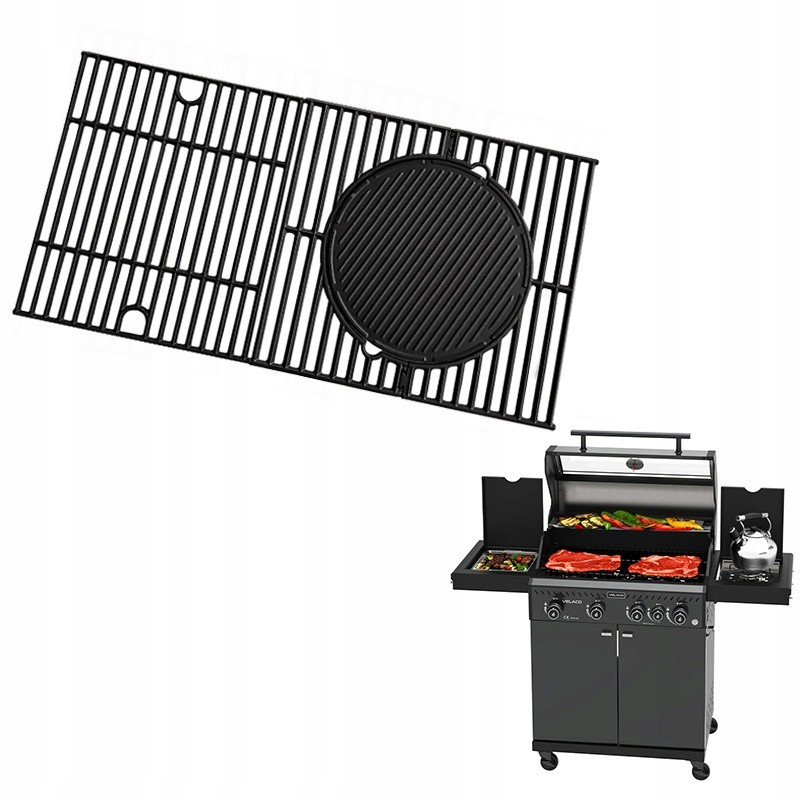 Zeus-d1 ketaus grilio grotelės