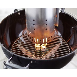 Weber rapidfire kepsninės židinys, sidabrinis, 32,26 x 20,57 x 31,75 cm