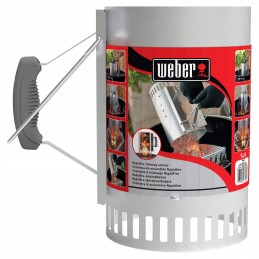 Weber rapidfire kepsninės židinys, sidabrinis, 32,26 x 20,57 x 31,75 cm