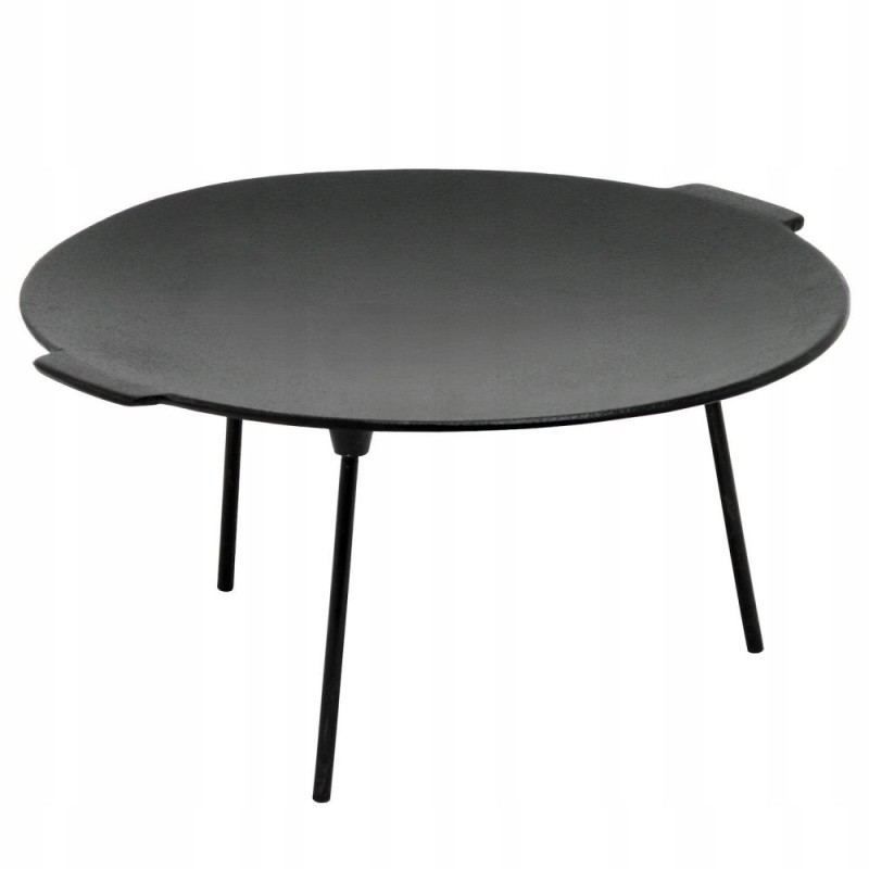 Ketaus wok keptuvė 45 cm židinio griliui