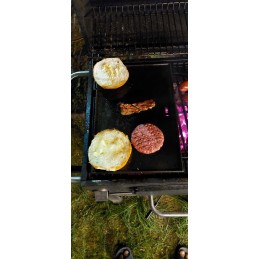 Ketaus plokštė dujiniam griliui