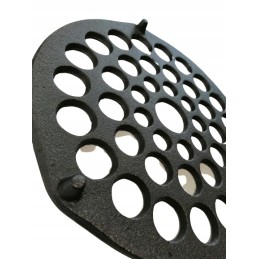 Bbq toro ketaus grilio grotelės oe 30 cm su 3 kojomis židiniui