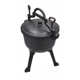 Medžioklinis katilas, ketus, emaliuotas puodas, 4 litrai