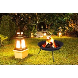 Sodo židinys, skersmuo 47 cm, pagamintas iš ketaus