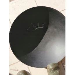 Sodo židinys, skersmuo 47 cm, pagamintas iš ketaus