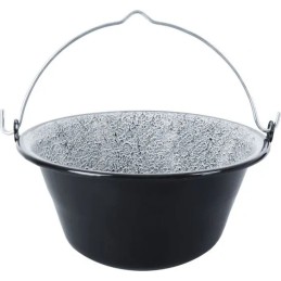 Emaliuotas katilas, vengriškas kabantis puodas, 13 l