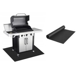 ⭐⭐Apsauginis grilio kilimėlis 120x80cm BBQ didelis apsaugo grindų grilio padėkliuką⭐⭐