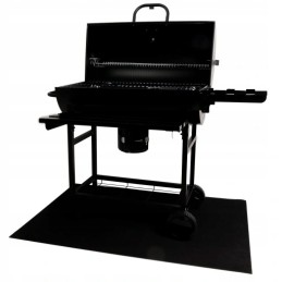 ⭐⭐Apsauginis grilio kilimėlis 120x80cm BBQ didelis apsaugo grindų grilio padėkliuką⭐⭐