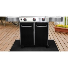 ⭐⭐Apsauginis grilio kilimėlis 120x80cm BBQ didelis apsaugo grindų grilio padėkliuką⭐⭐