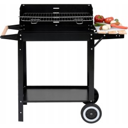 ⭐ sodo anglis grilis, grotelės, lentyna + iešminiai ratai ⭐