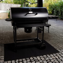 Apsauginis grilio kilimėlis 120x80cm didelis BBQ