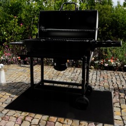 Apsauginis grilio kilimėlis 120x80cm didelis BBQ
