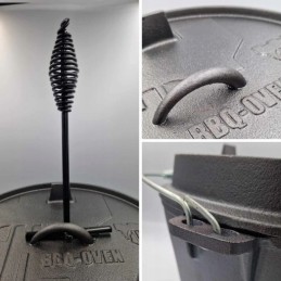 ⭐⭐ketinis katilas, medžioklinis puodas, vengriški kepsniai, 4l, židinio griliui⭐⭐